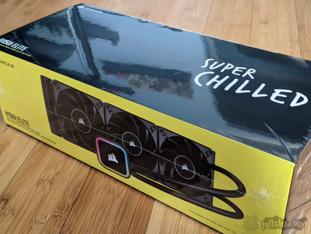 corsair h150i elite aio cooler