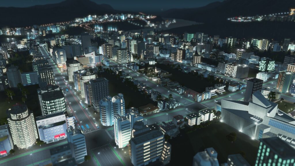cities skylines after dark review full cleared