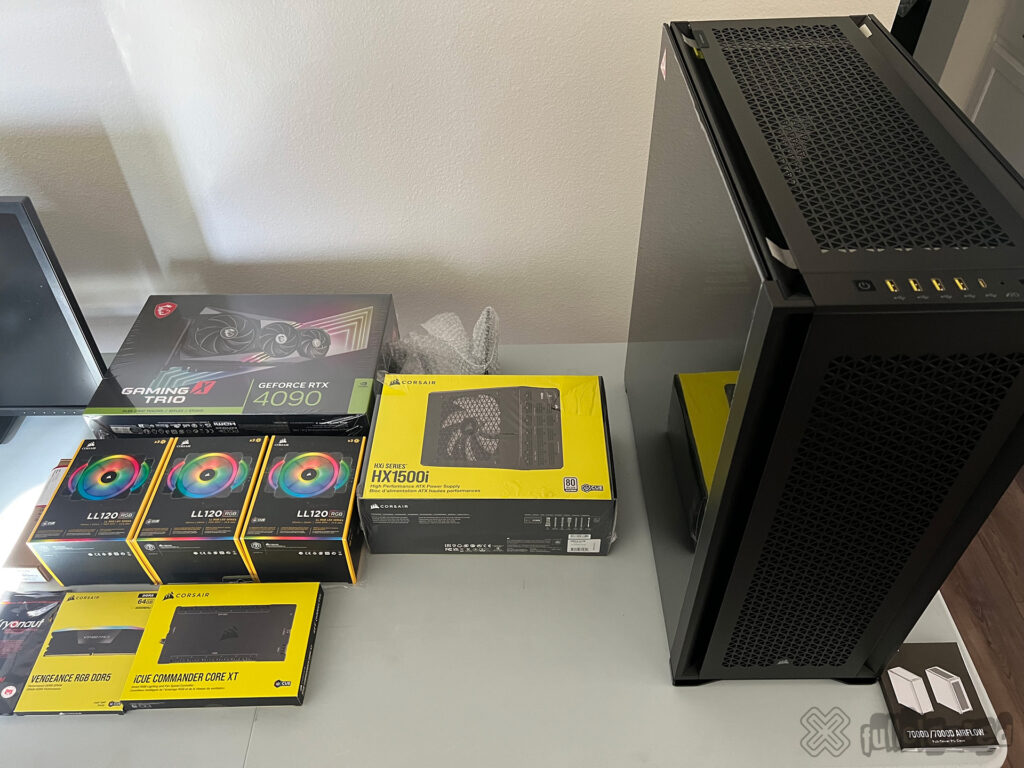 intel i9-13900ks / gtx 4090 gaming pc build