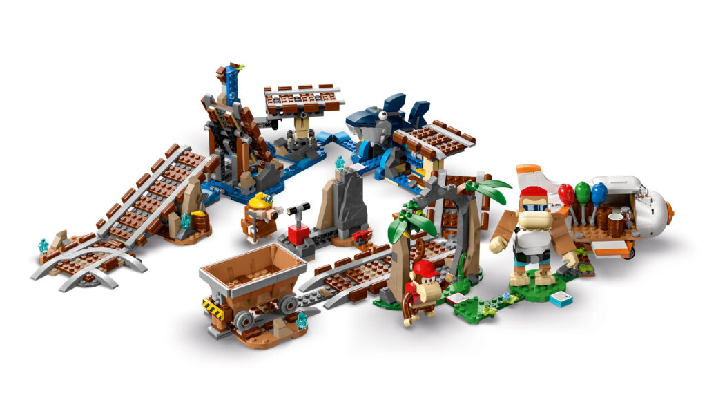 LEGO Diddy Kong's Mine Cart Ride Expansion Set