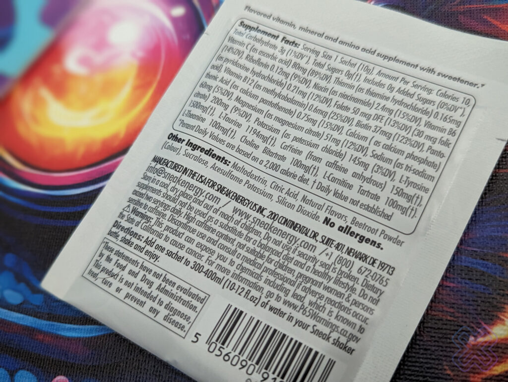 Sneak Energy Review | Jason Siu for FullCleared