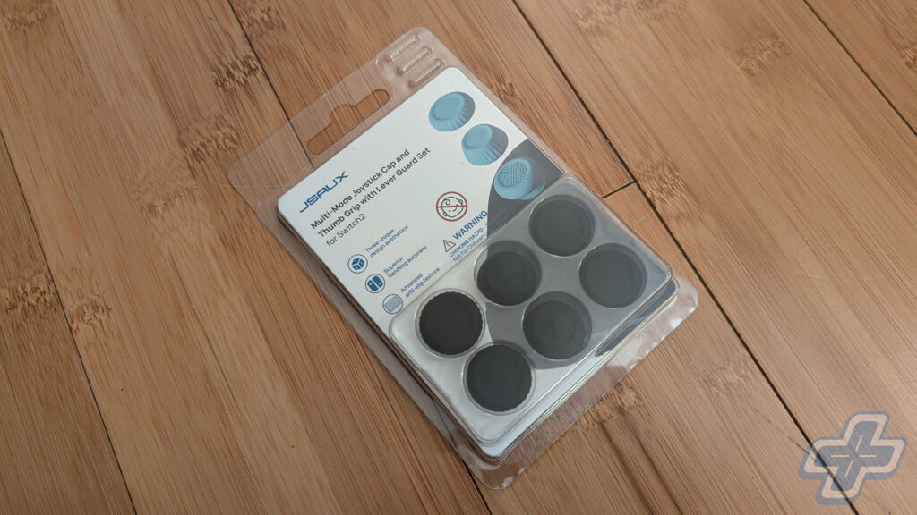 JSAUX Switch 2 Accessories - Multi-Mode Joystick Cap and Thumb Grip with Lever Guard Set | Image: Jason Siu / FullCleared JSAUX Switch 2 Accessories - Multi-Mode Joystick Cap and Thumb Grip with Lever Guard Set | Image: Jason Siu / FullCleared