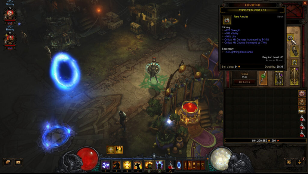 crusader torment build reaper of souls full cleared