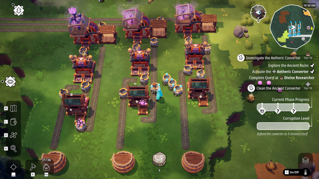 Oddsparks: An Automation Adventure Review Gallery | Image: Massive Miniteam / FullCleared