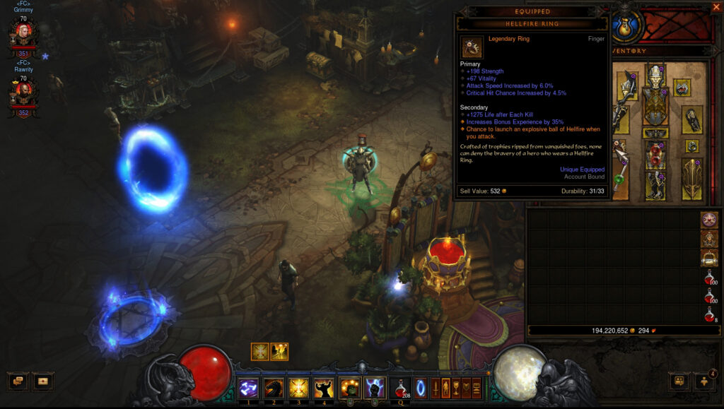crusader torment build reaper of souls full cleared