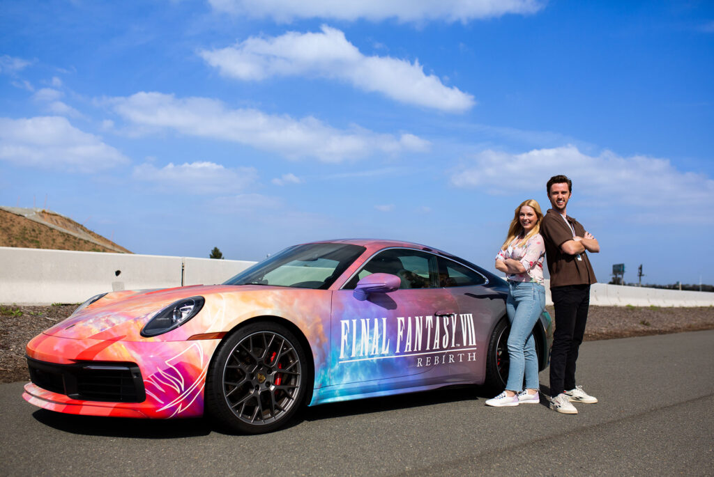 Porsche x Final Fantasy VII Rebirth Collaboration