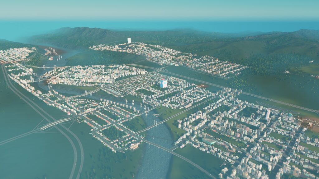 cities skylines after dark review full cleared