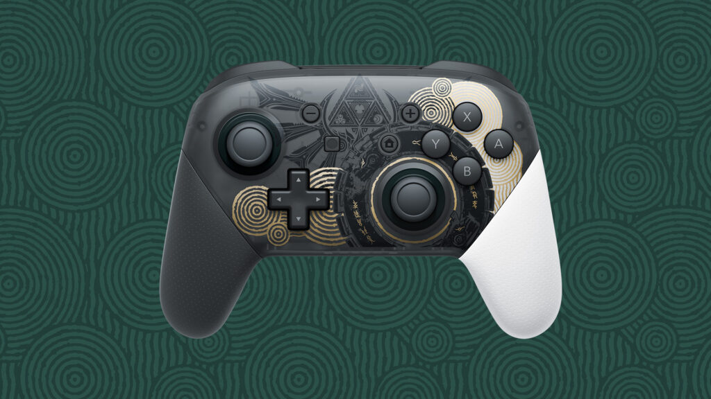 The Legend of Zelda Tears of the Kingdom Switch Pro Controller