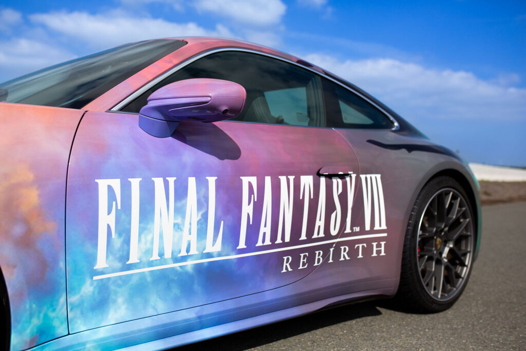 Porsche x Final Fantasy VII Rebirth Collaboration