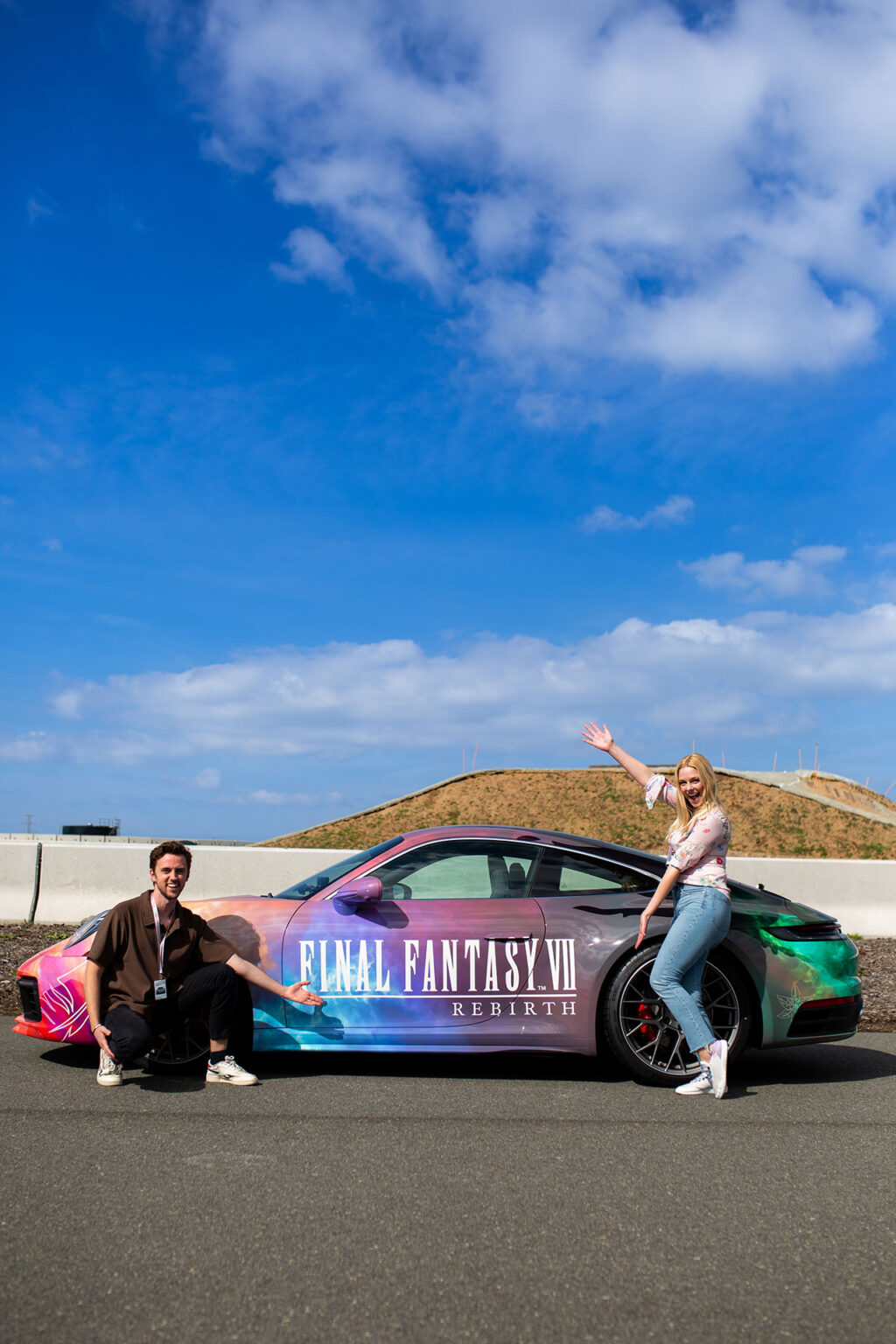 Porsche x Final Fantasy VII Rebirth Collaboration