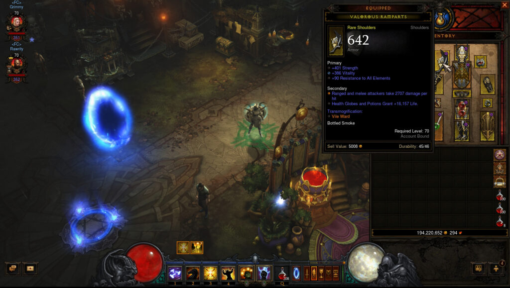 crusader torment build reaper of souls full cleared